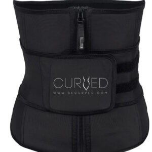 Zip And Clip Non-Latex Waist Trainer - Black