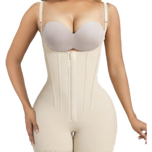 Full Body Shaper in Black or Cream