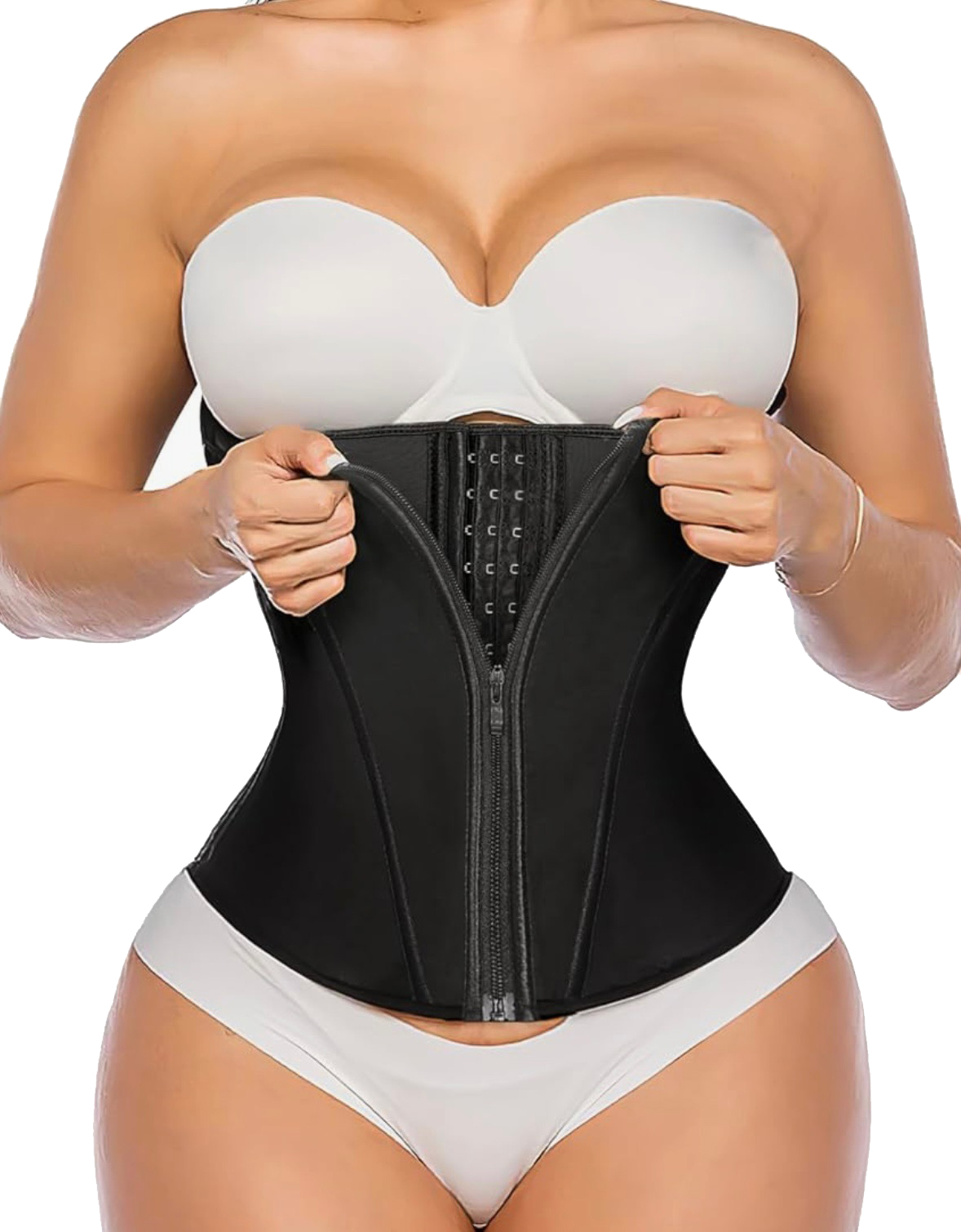 Keep Me Skinny Extreme Waist Trainer - Black or Nude - Image 2