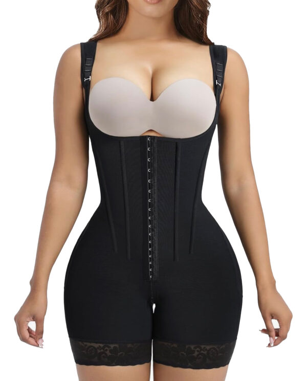 Full Body Shaper in Black or Cream - Image 2